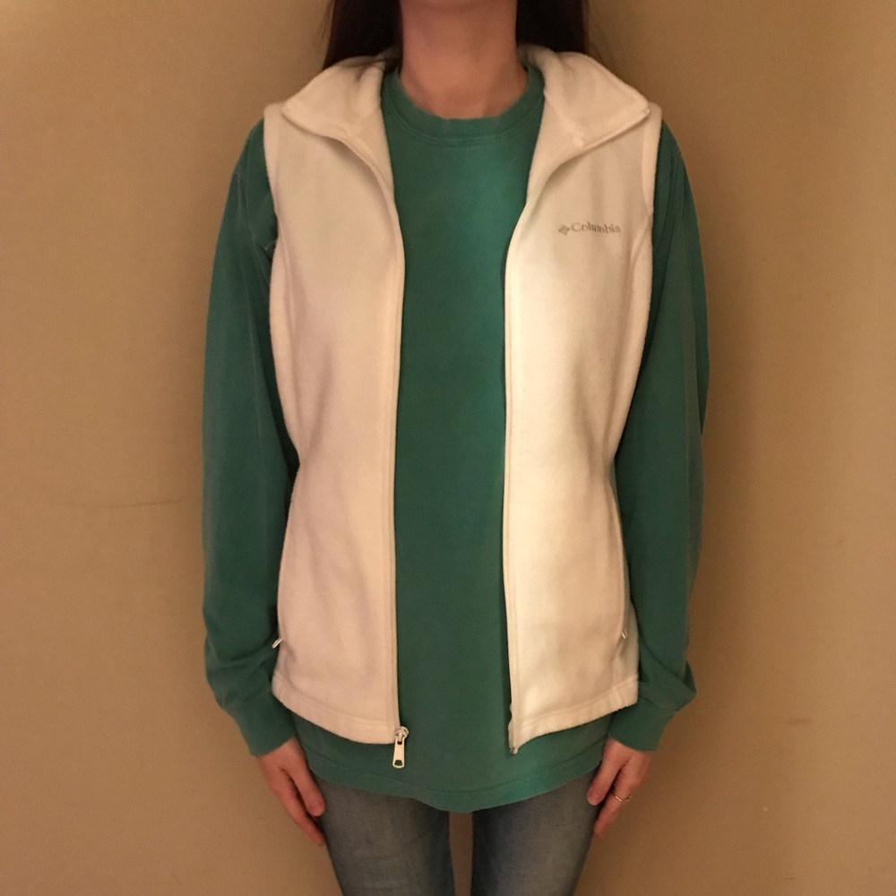 Columbia fleece vest size small